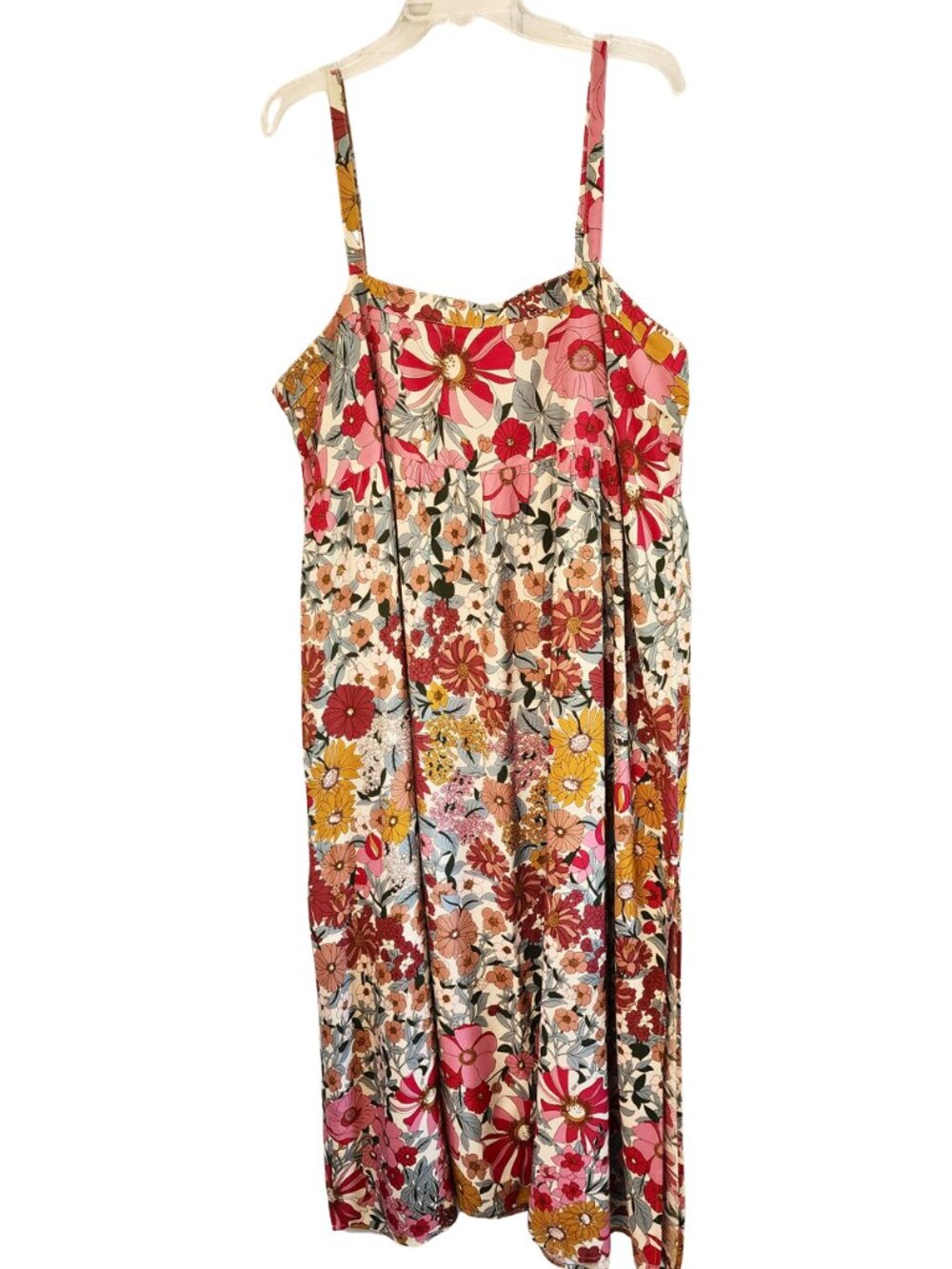 Natural Life Patti Side Slit Maxi Dress XXL